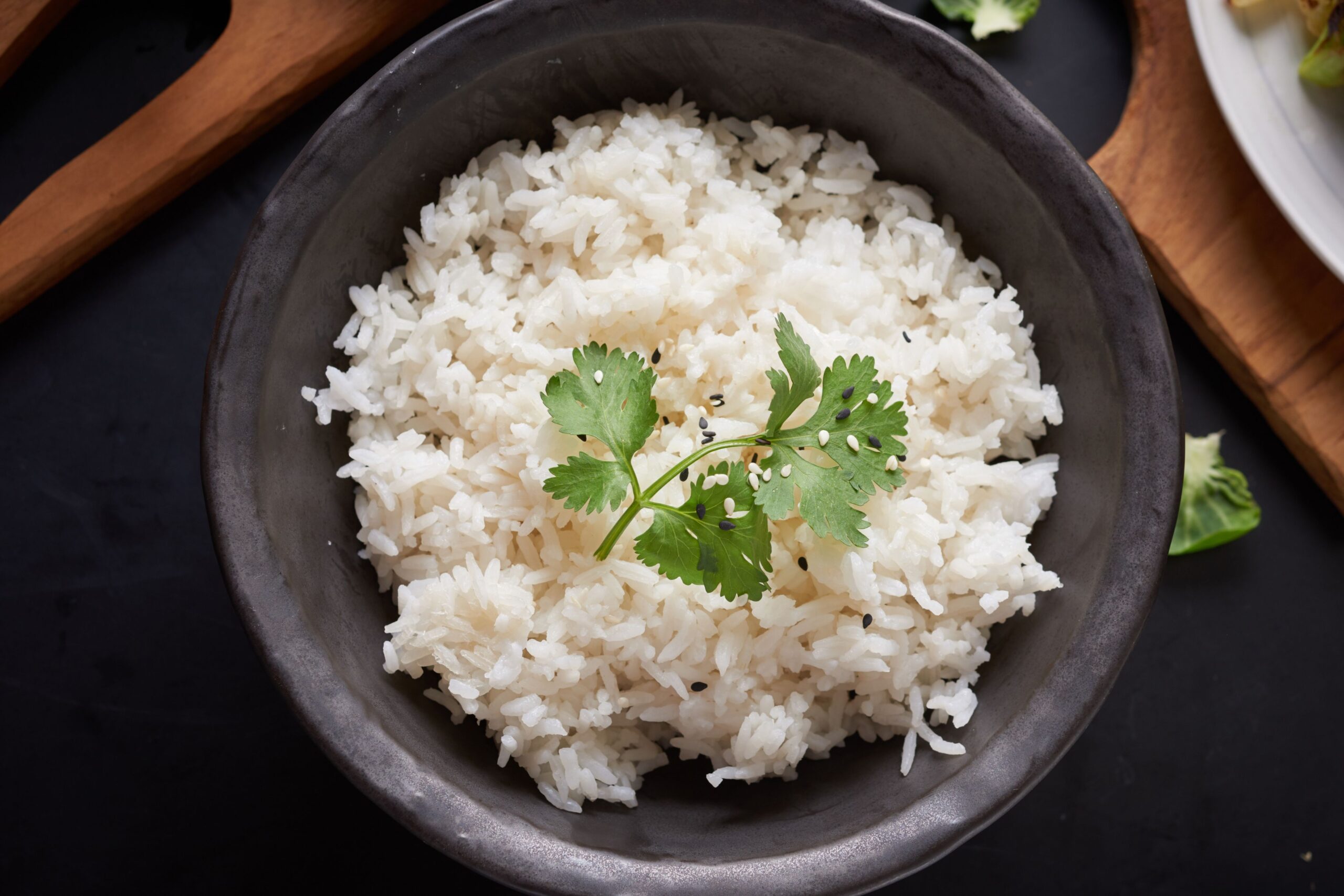 _fluffy basmati rice indian persian food cooking